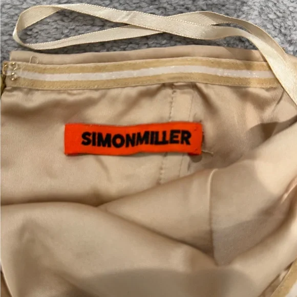 Simon Miller Gold Sequin Sculpt Dress - Picture 7 of 7